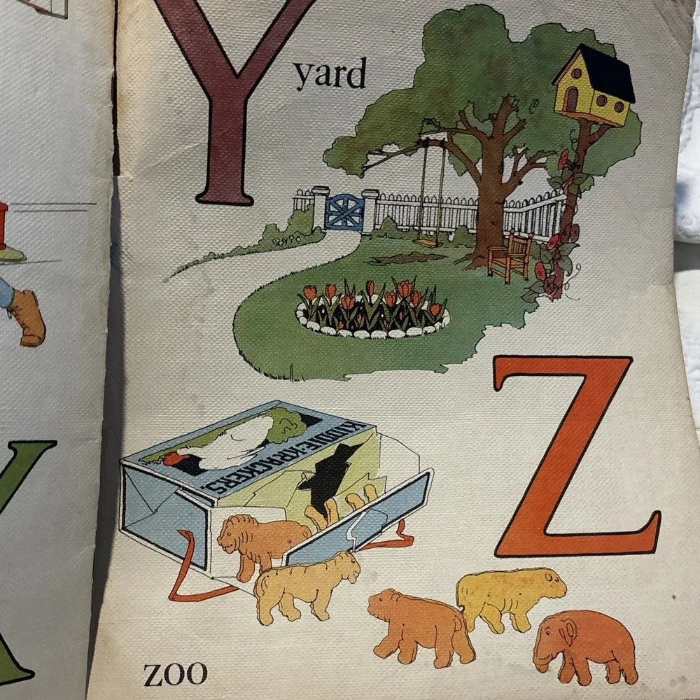 Alphabet Book No. 2108 by Corinne Ringel Bailey, 1934 Saalfield Read